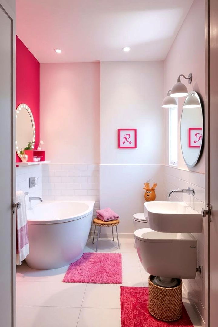 Minimalistic Yet Playful Designs for Modern Appeal - 22 Kids Bathroom Ideas
