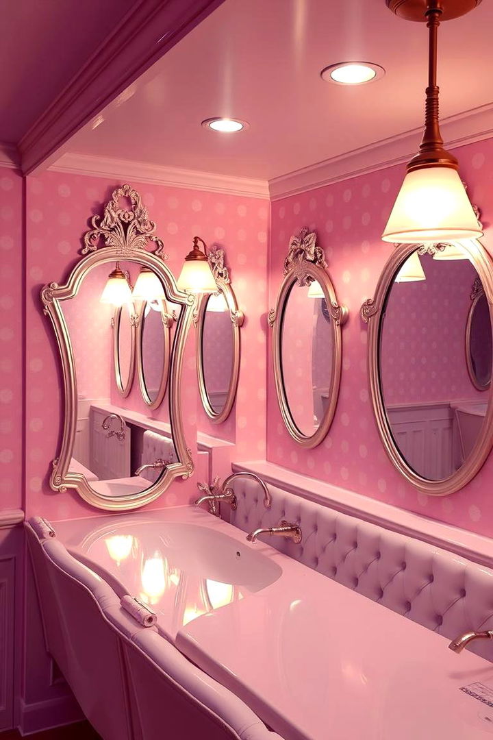 Minnies Chic Bathroom - 22 Disney Bathroom Ideas