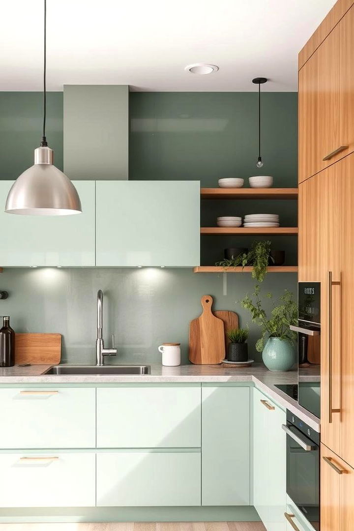 Mint Eco Chic Touches - 22 Mint Kitchen Decor Ideas