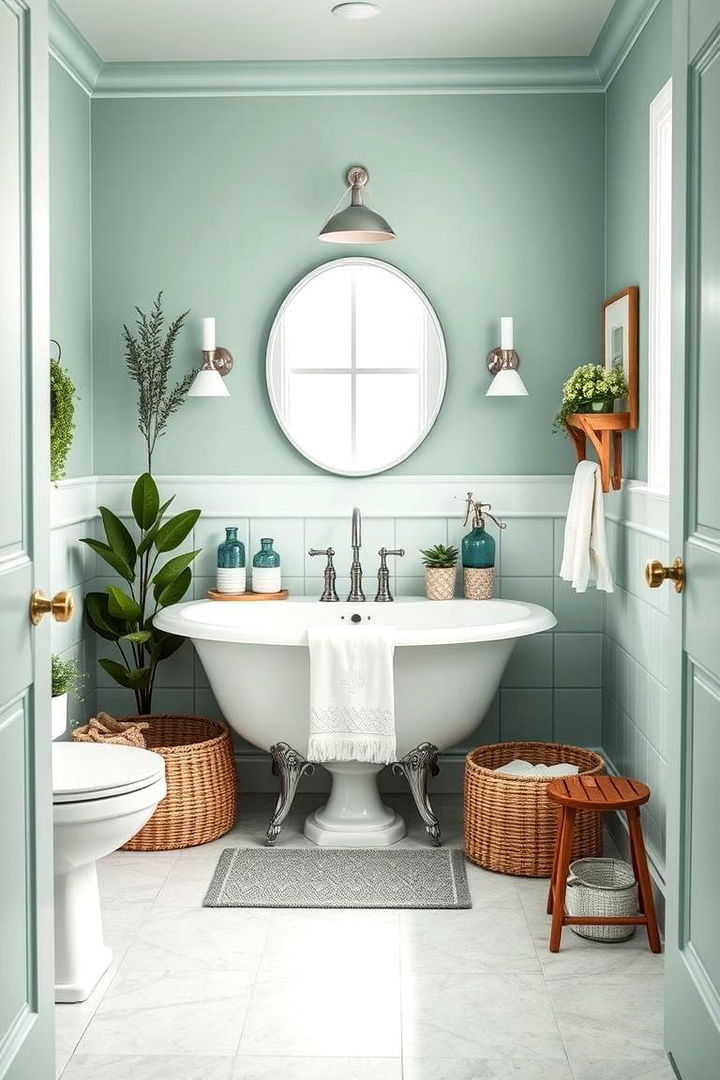 Mint Green Bathroom for a Refreshing Feel - 22 Bathroom Color Ideas