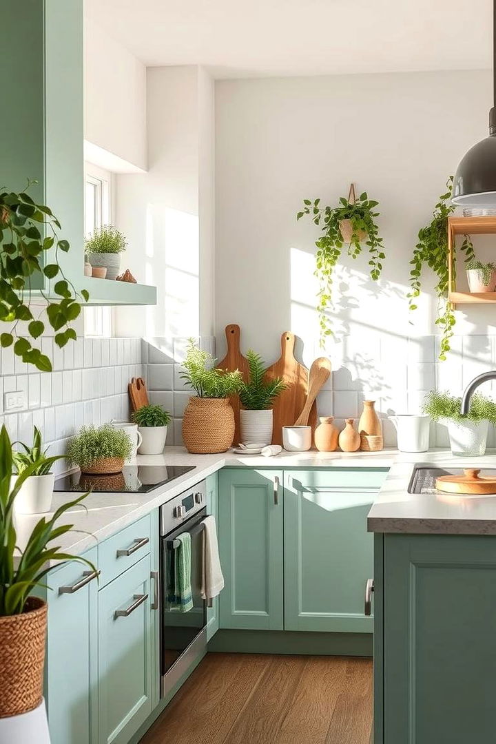 Mint Inspired Eco Friendly Decor - 22 Mint Kitchen Decor Ideas