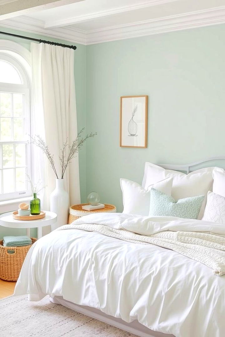 Minty Fresh Retreat - 22 Pastel Bedroom Ideas