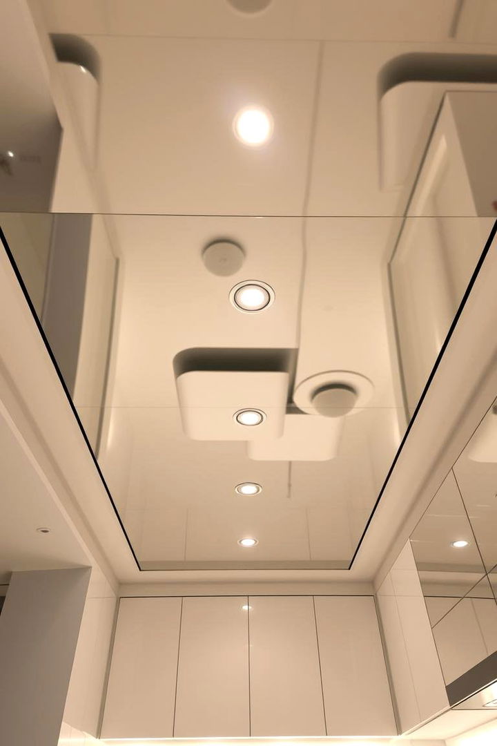 Mirror Finish Illumination - 22 Kitchen Ceiling Ideas