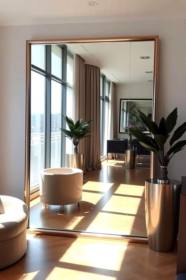 Mirror Magic - 22 small guest room ideas