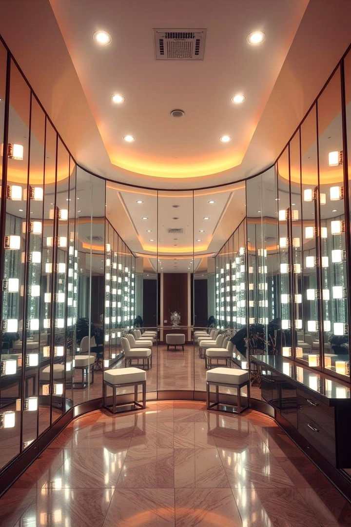 Mirror Magic Illumination - 22 Dressing Room Ideas