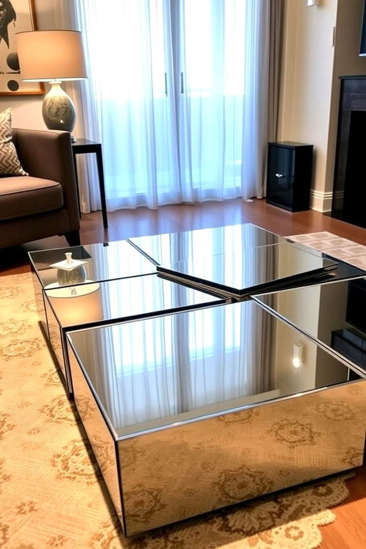 Mirror Reflections Art - 22 Coffee Table Centerpiece Ideas