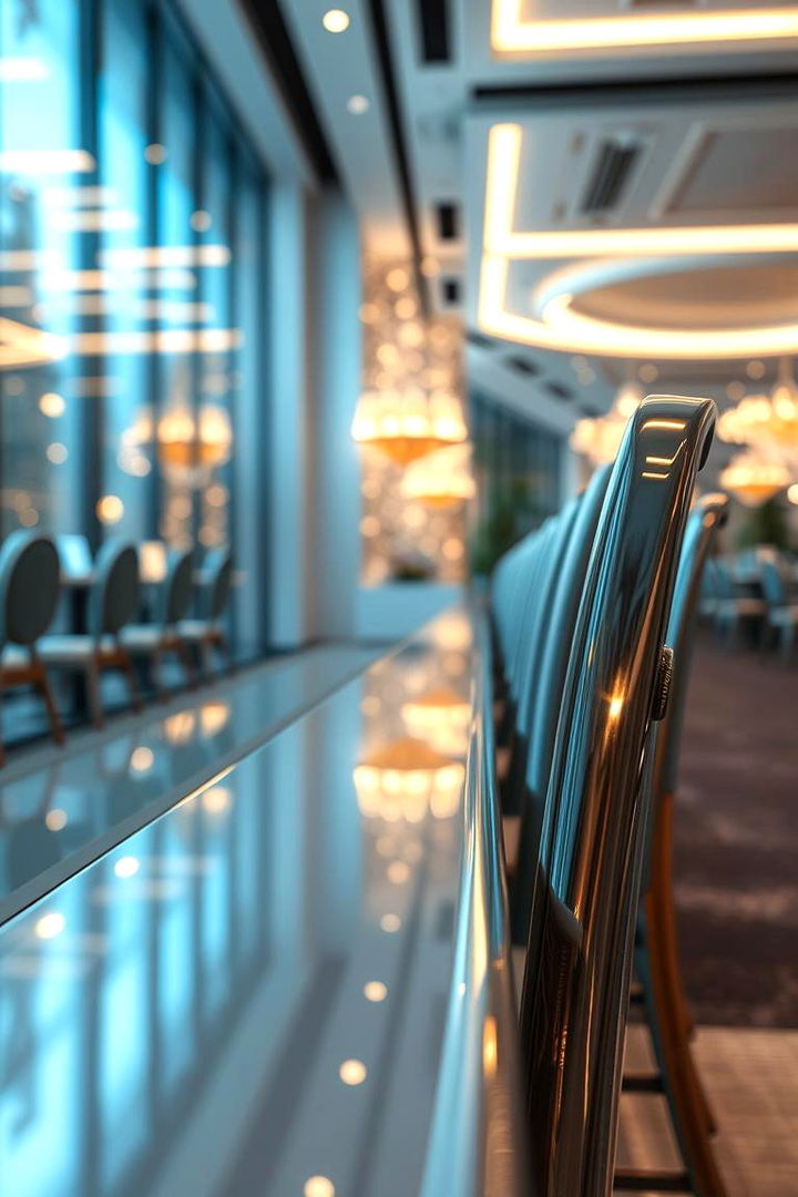 Mirrored Chair Rail Magic - 22 Chair Rail Ideas