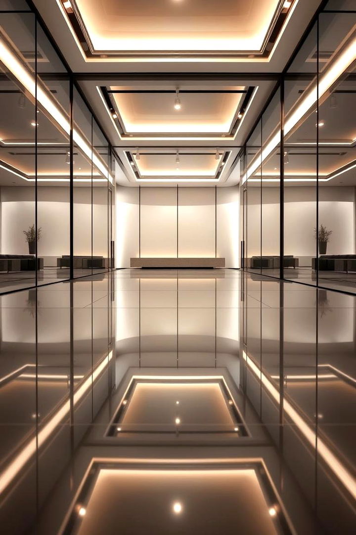 Mirrored Reflection Backdrop - 22 Wedding Backdrop Ideas