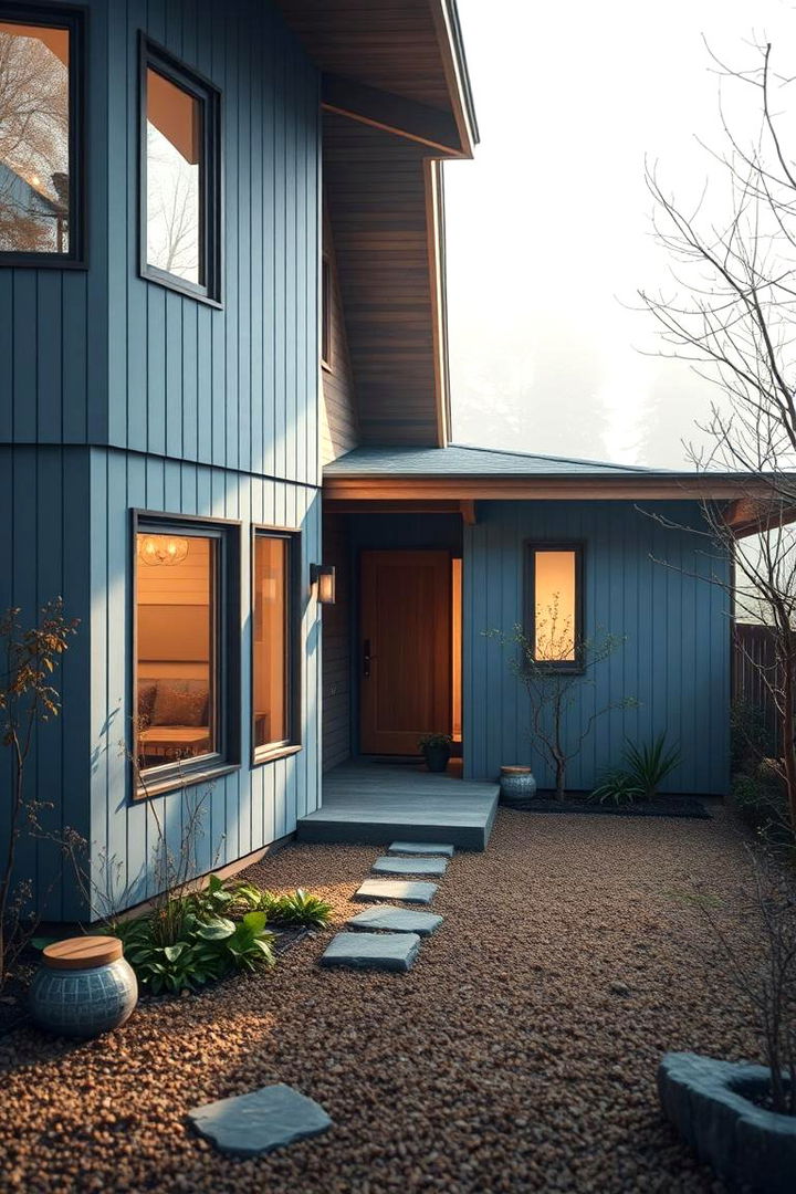 Misty Blue Subtlety - 22 Blue Exterior House Colors