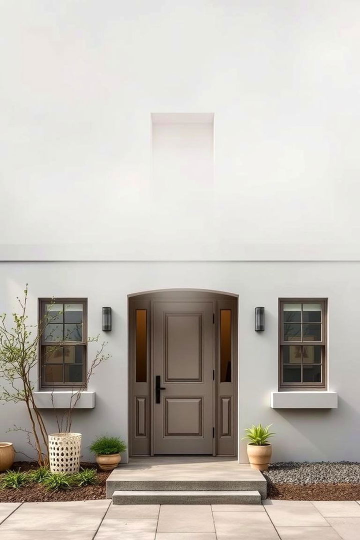 Misty Greige Exterior - 22 Greige Paint Colors for Exteriors