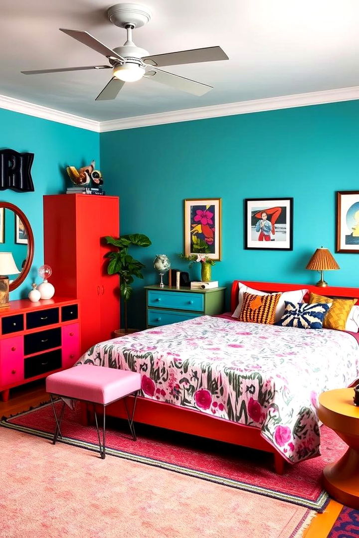 Mix and Match Furniture - 22 90s Bedroom Decor Ideas