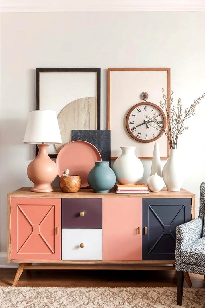 Mix and Match Styles - 22 Sideboard Decor Ideas