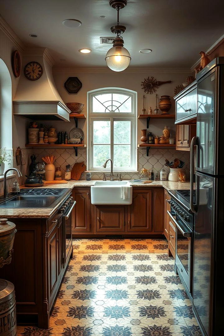 Mix of Old and New - 22 Mid-century Modern Kitchen Ideas