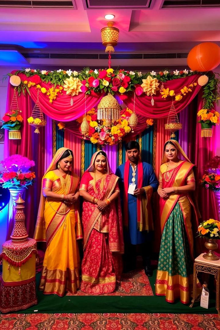 Mixed Cultural Touches - 22 Small Wedding Ideas