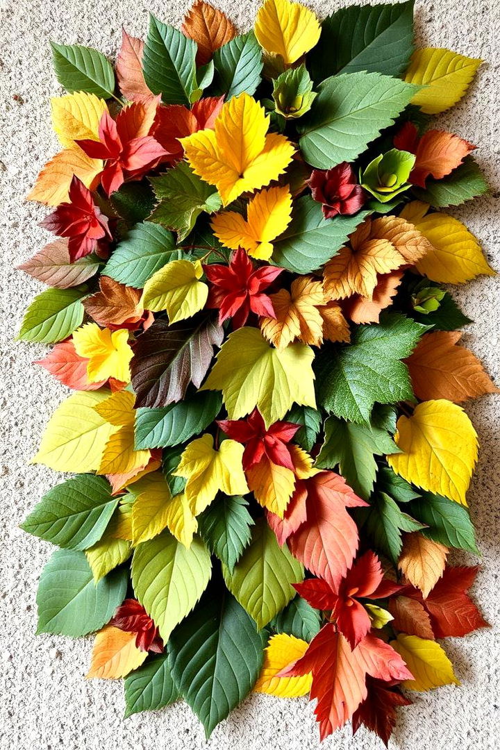 Mixed Foliage Mosaic - 22 Indoor Plant Wall Ideas