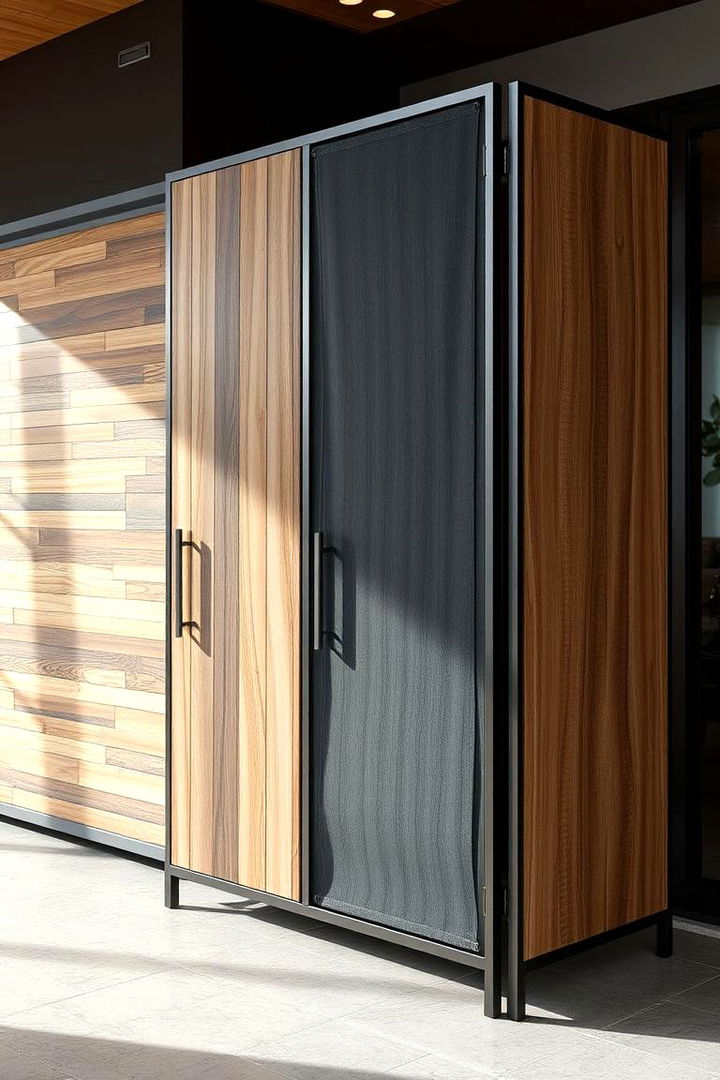 Mixed Material Combination - 22 Privacy Patio Ideas