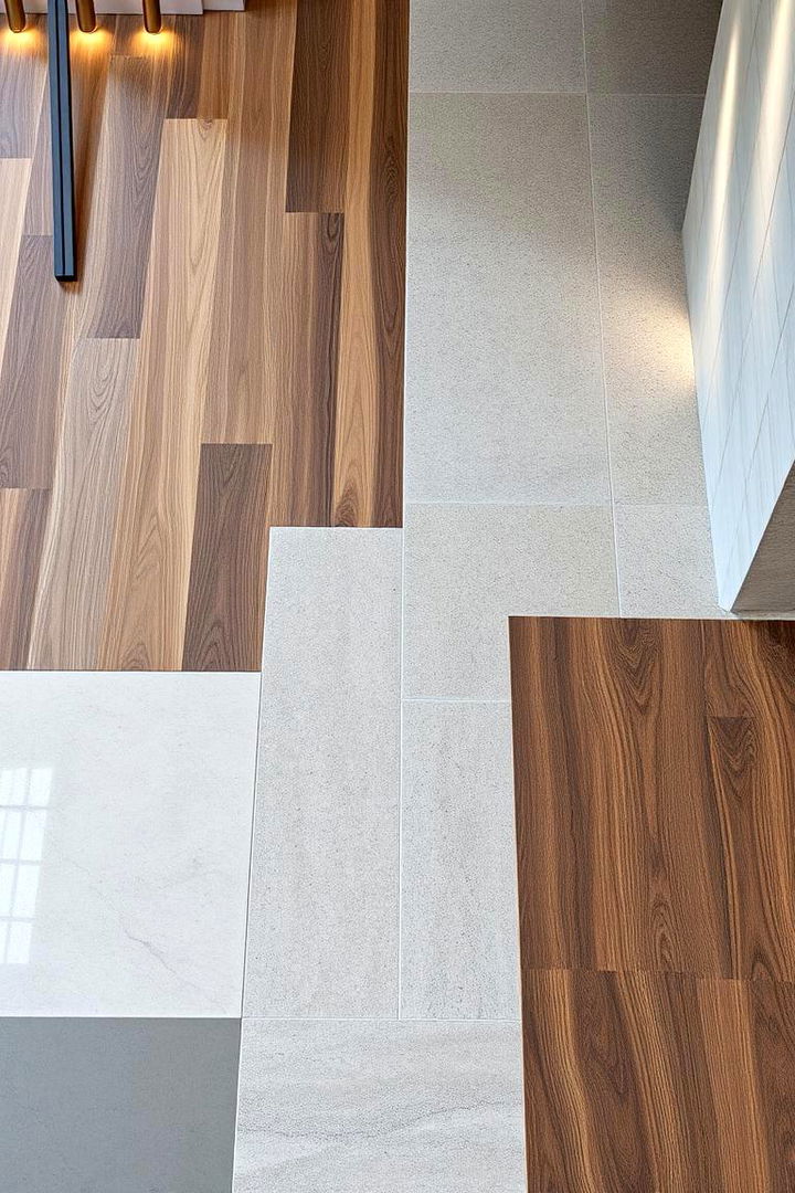 Mixed Material Expressiveness - 22 Bedroom Flooring Ideas