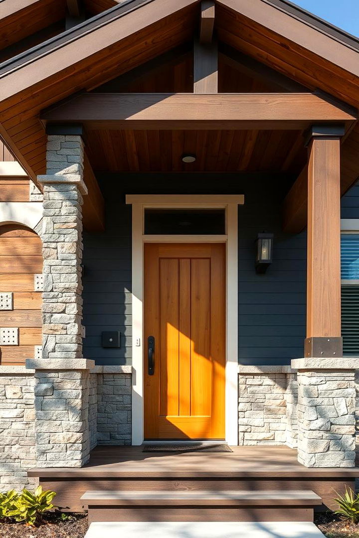 Mixed Material Facades - 22 Craftsman Style House Exterior Ideas