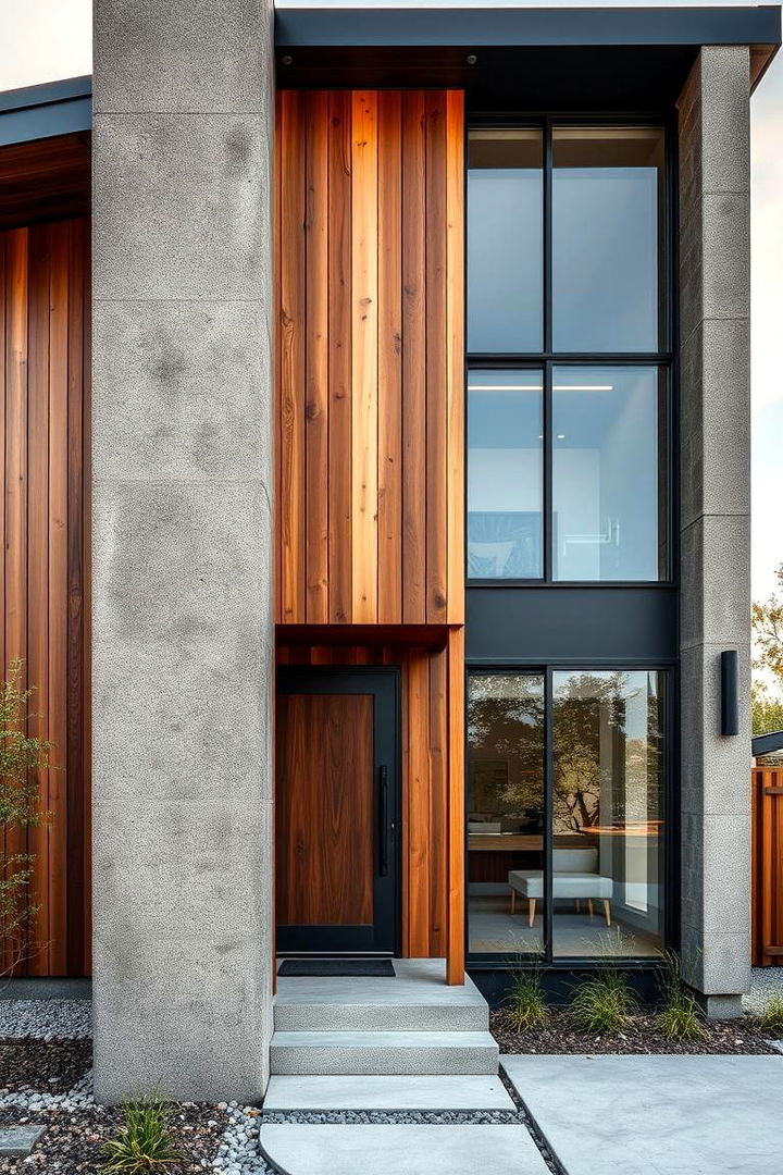 Mixed Material Fusion - 22 Modern Siding Ideas for a Contemporary Home