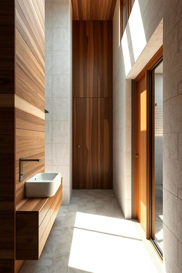 Mixed Material Harmony - 22 Floor Transition Ideas