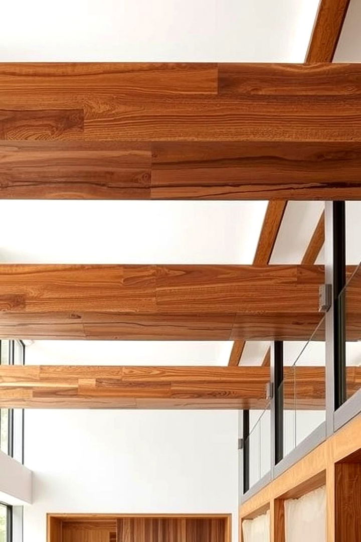 Mixed Material Marvels - 22 Decorative Ceiling Beam Ideas