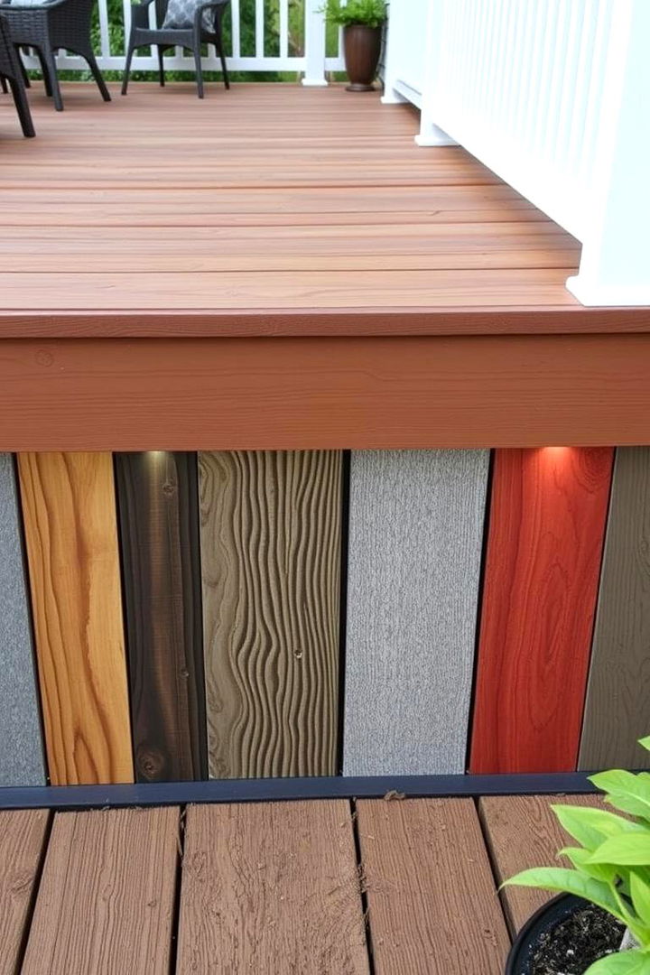 Mixed Material Panels - 22 Deck Skirting Ideas