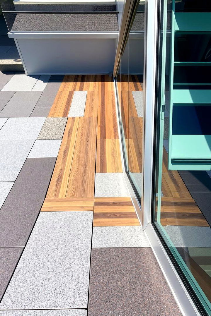 Mixed Material Roof Modernity - 22 Deck Roof Ideas