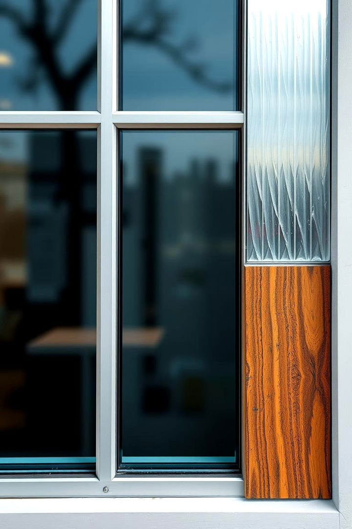 Mixed Material Trim - 22 Modern Window Trim Ideas