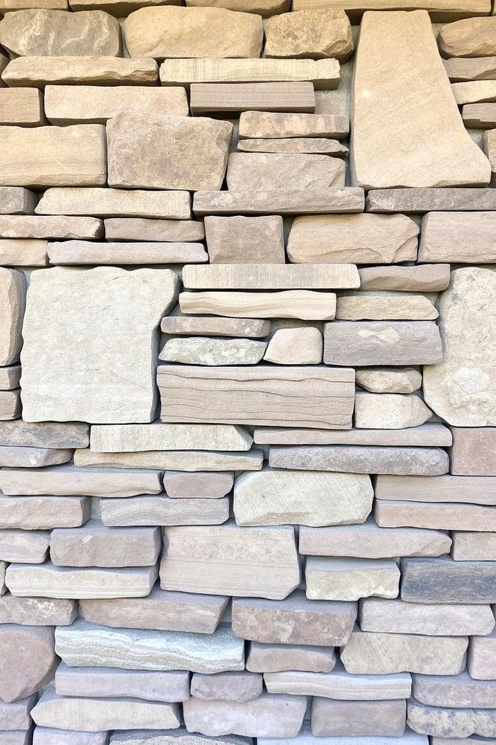 Mixed Materials Fusion - 22 Stone Wall Ideas