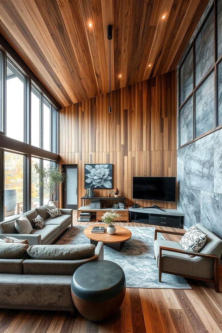 Mixed Materials Innovation - 22 Contemporary Interior Design Style Ideas