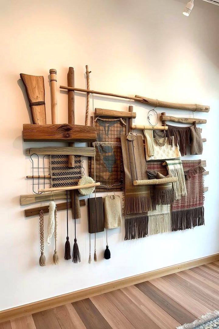 Mixed Materials Installations - 22 Boho Wall Decor Ideas