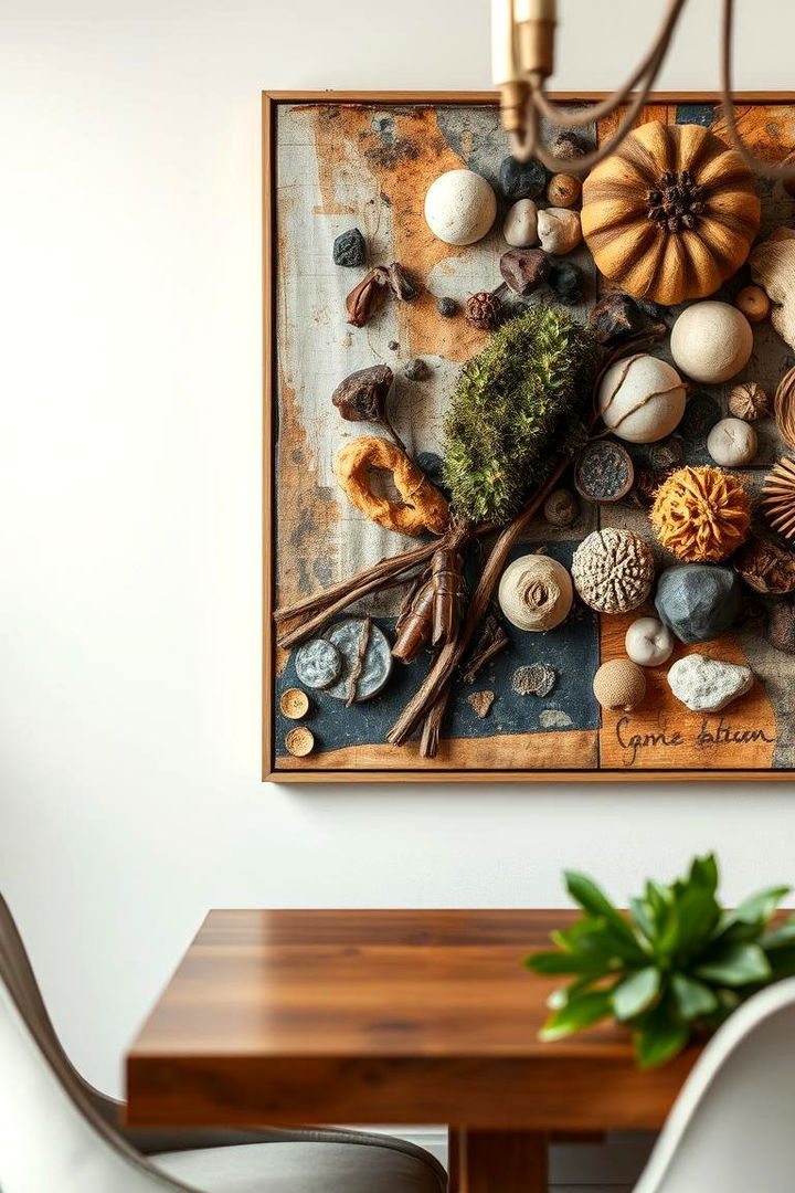 Mixed Media Creations - 22 Dining Room Wall Decor Ideas