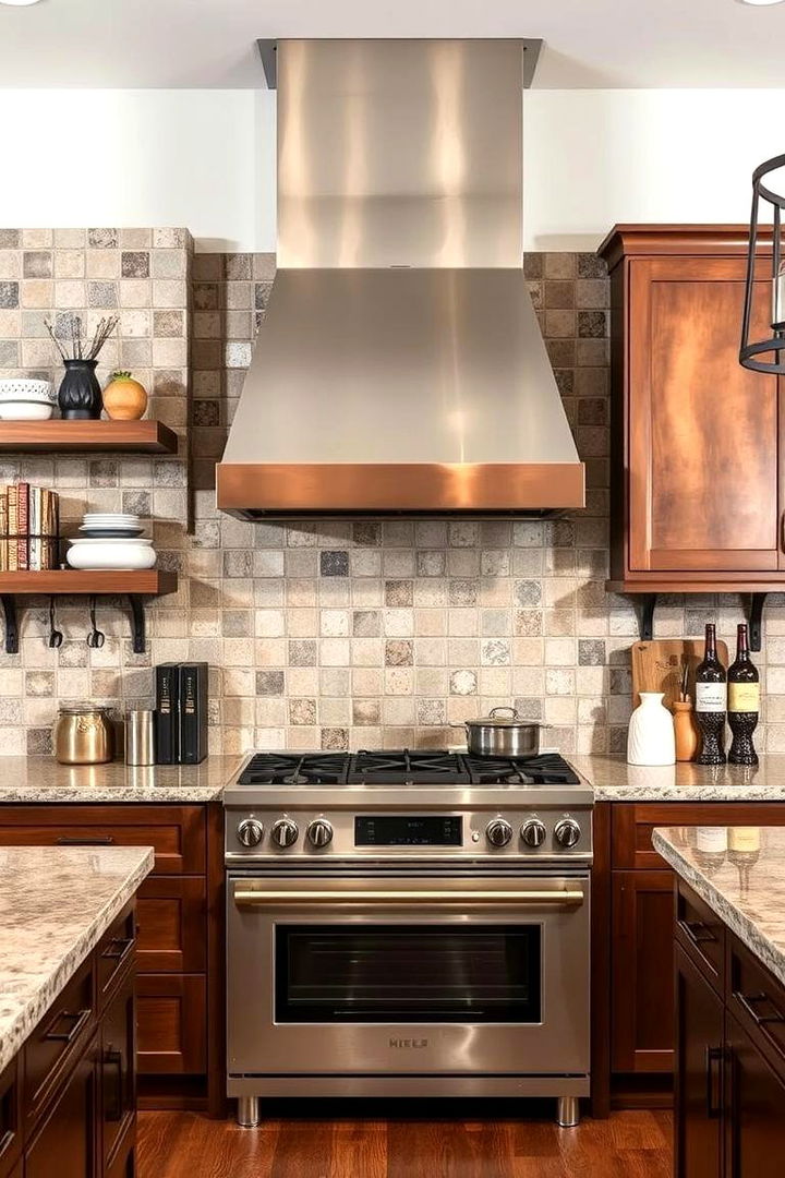 Mixed Metal Finishes - 22 Barndominium Kitchen Ideas