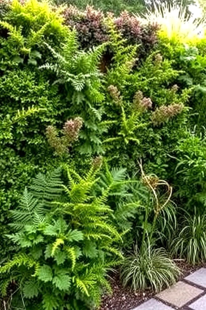 Mixed Texture Plant Combinations - 22 Garden Screening Ideas