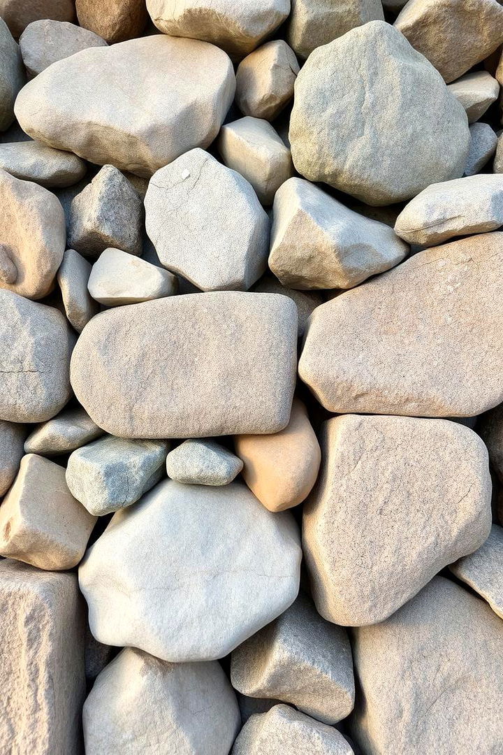 Mixed Texture Walls - 22 Natural Rock Retaining Wall Ideas