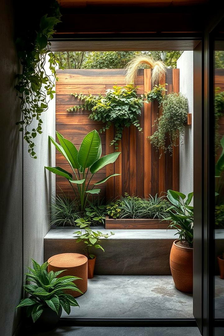 Mixed Textures Layers - 22 Patio Small Garden Ideas