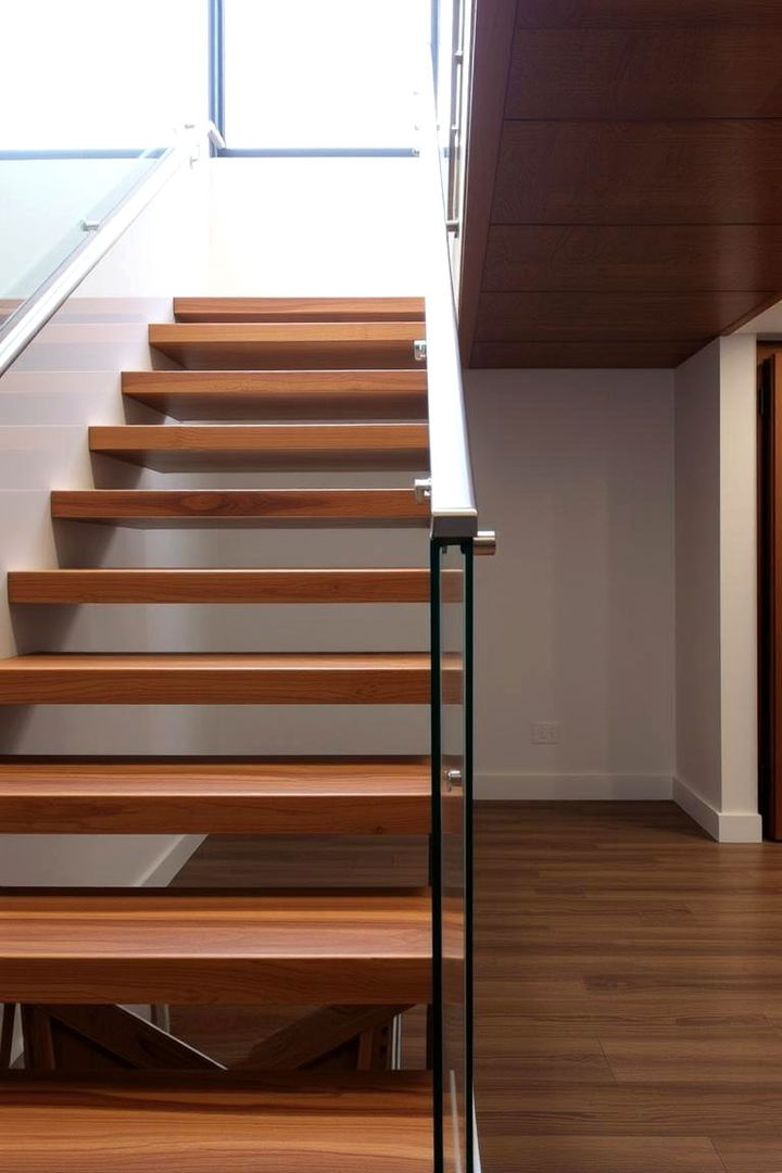Mixing Materials Staircase - 22 Staircase Ideas