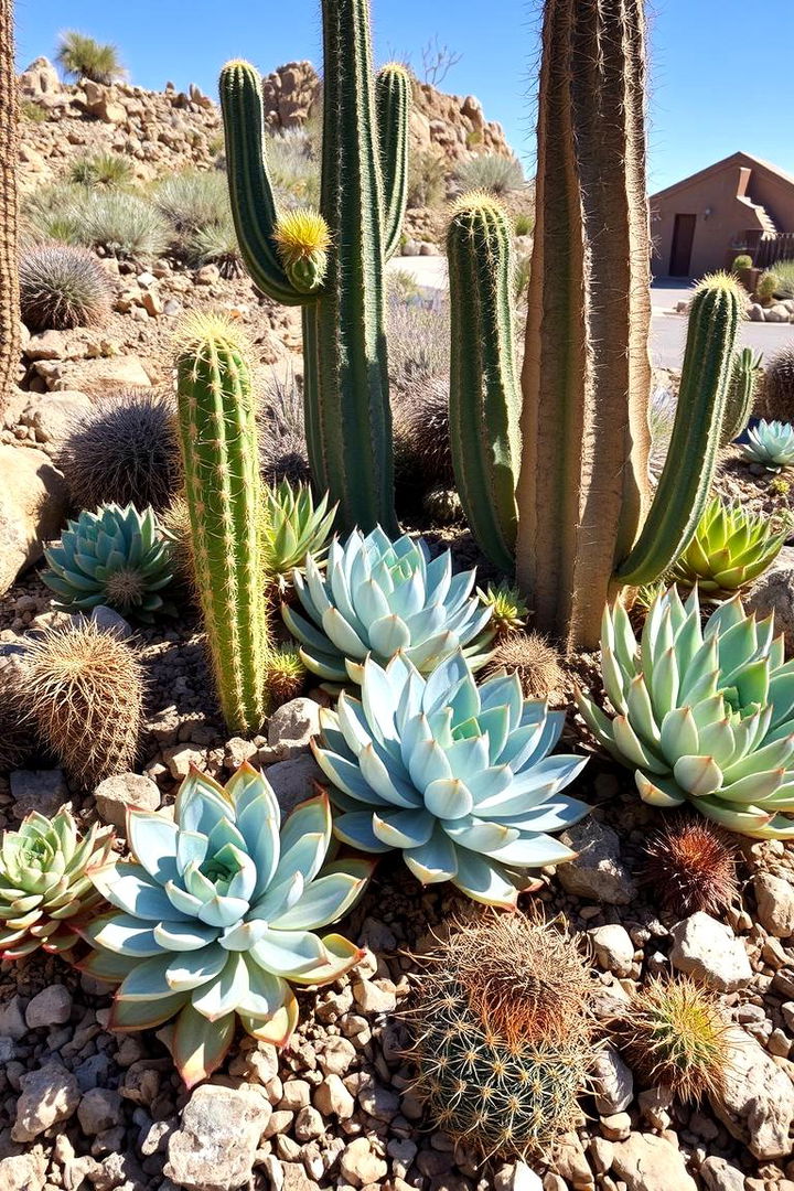 Mixing Succulents with Cacti - 22 Succulent Garden Ideas