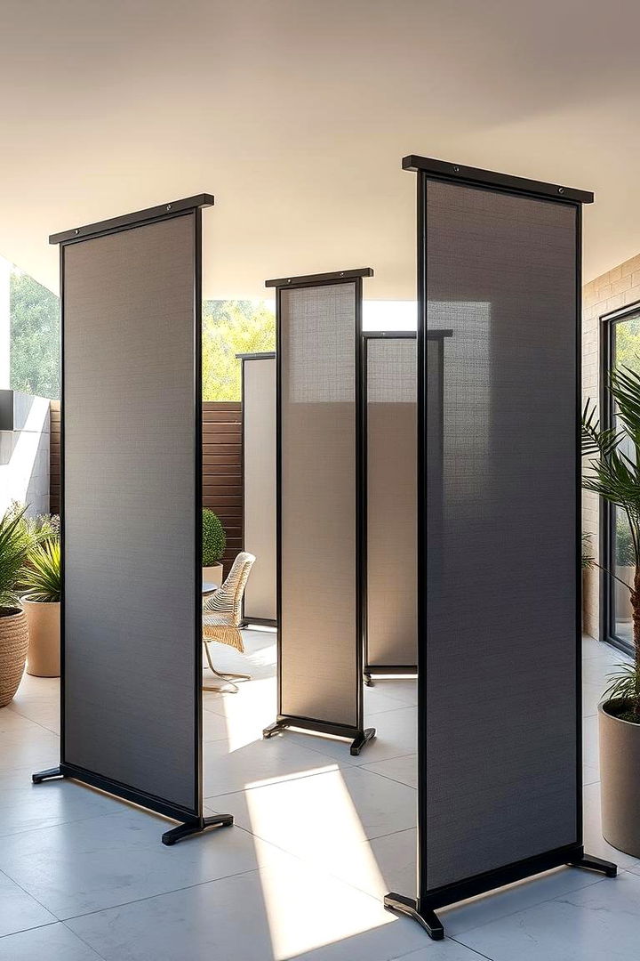 Mobile Privacy Partitions - 22 Privacy Patio Ideas