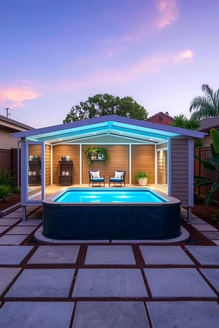 MobilePortable Pool Shed - 22 Pool Shed Ideas