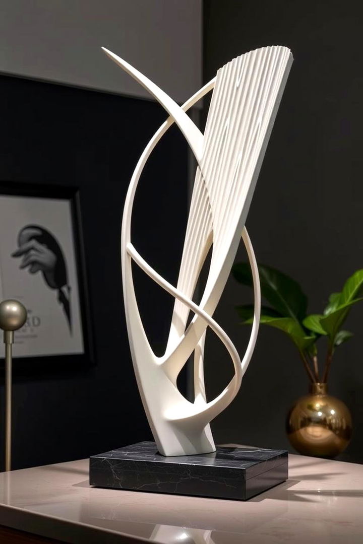 Modern Abstract Sculpture - 22 Desk Decor Ideas