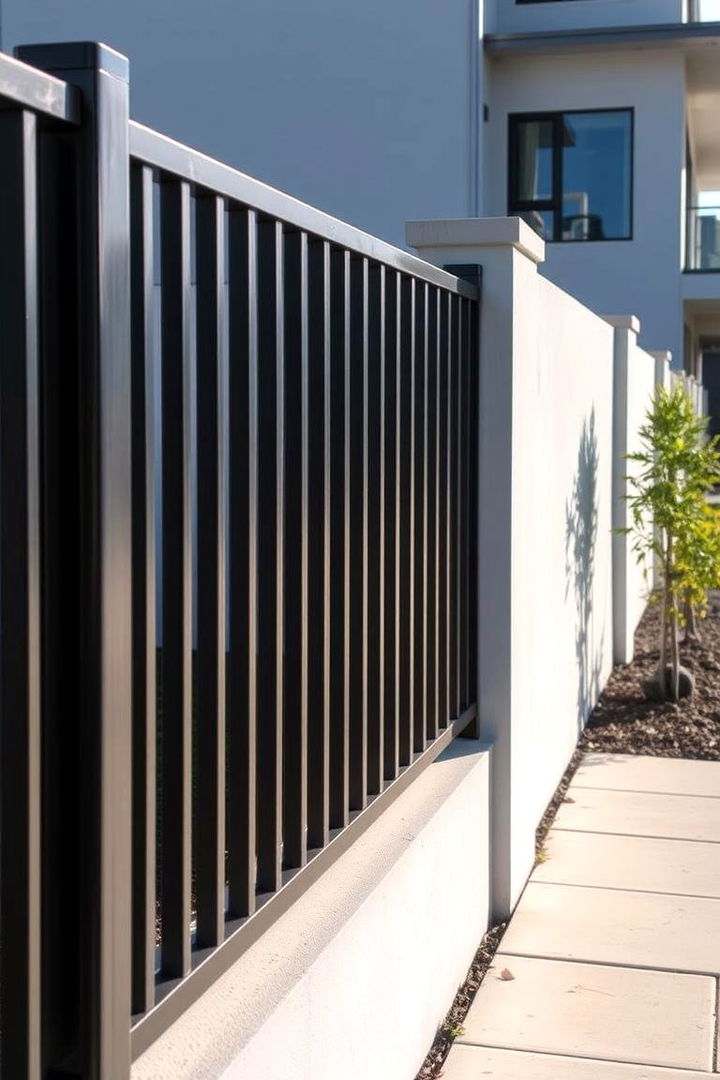 Modern Aluminum Fences - 22 Types of Fences