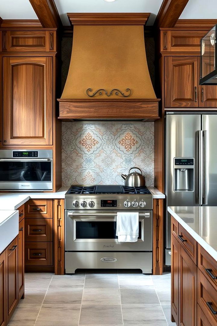 Modern Appliances in Tudor Frames - 22 Tudor Kitchen Ideas