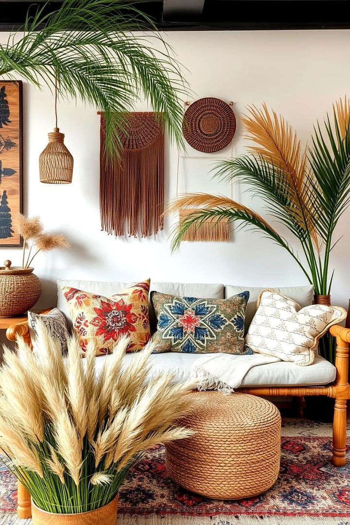 Modern Bohemian Settings - 22 Pampas Grass Wedding Decor Ideas