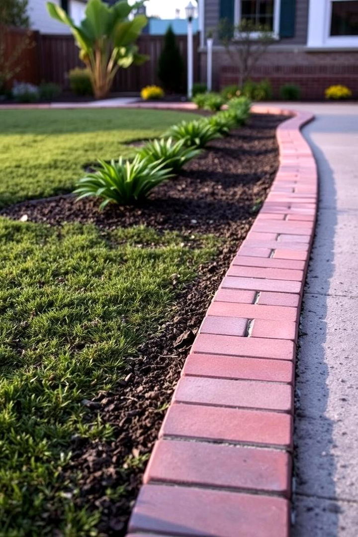 Modern Brick Edging Solutions - 22 Brick Landscaping Ideas