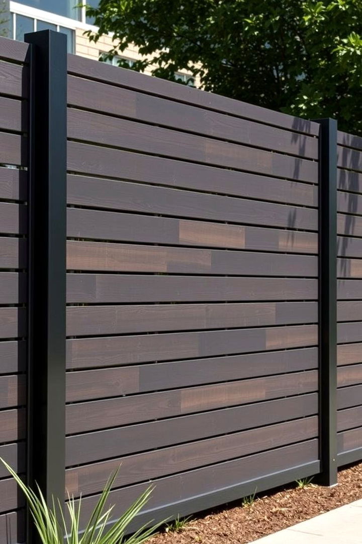 Modern Charcoal Twist - 22 Fence Stain Colors