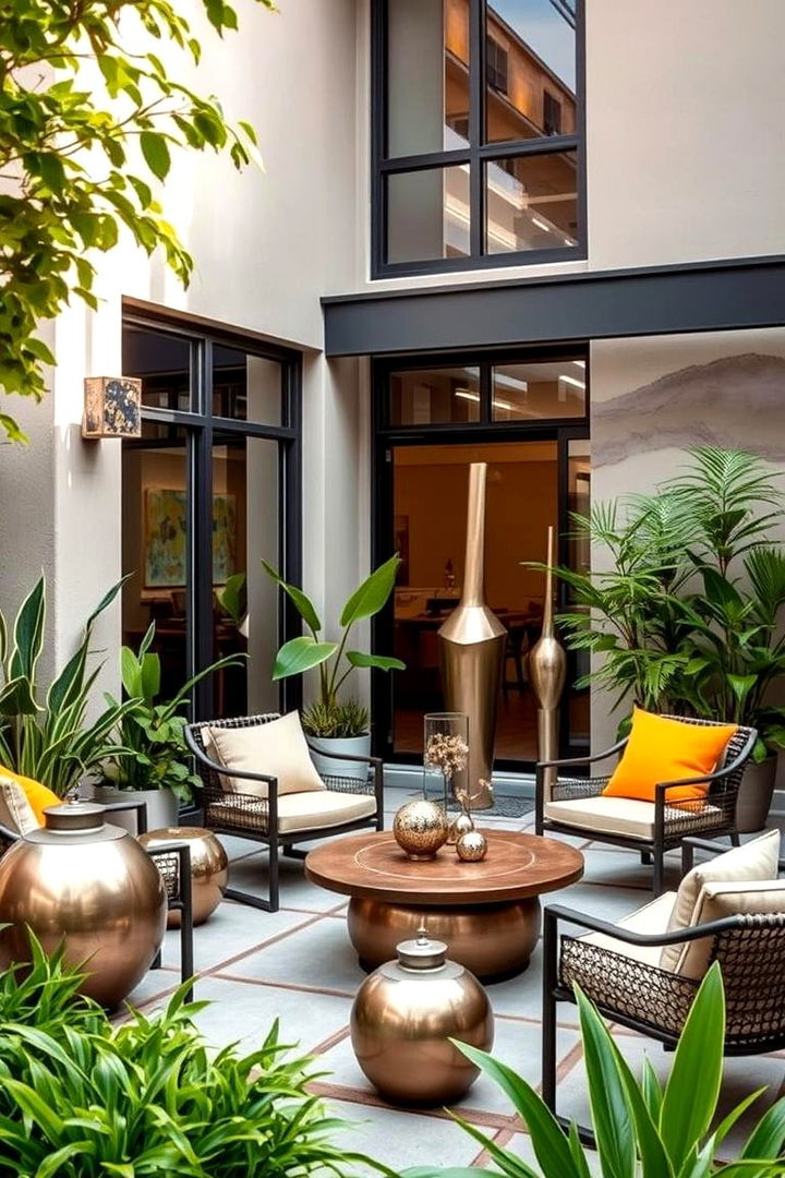 Modern Chic Elements - 22 Patio Small Garden Ideas