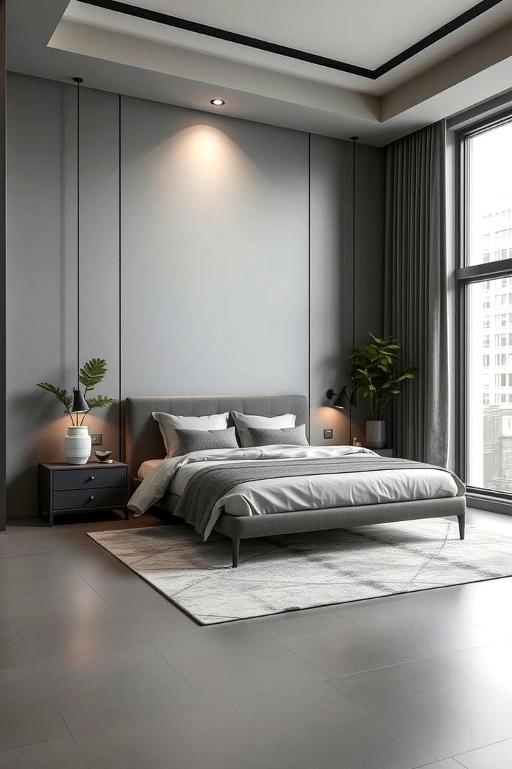 Modern Chic Style - 22 Green and Grey Bedroom Ideas
