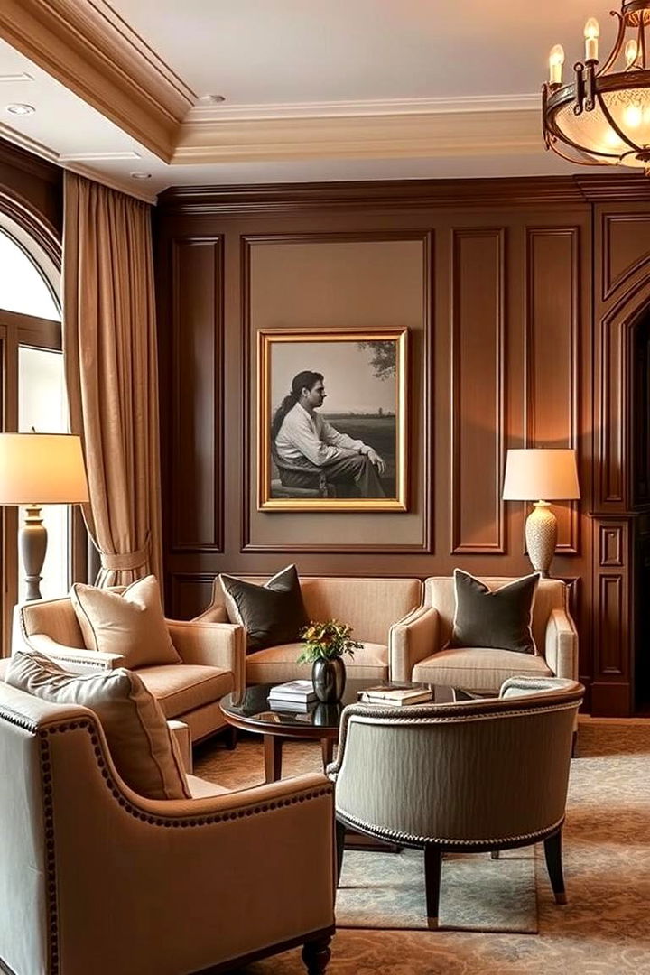 Modern Comfort with Classic Elegance - 22 Transitional Living Room Ideas