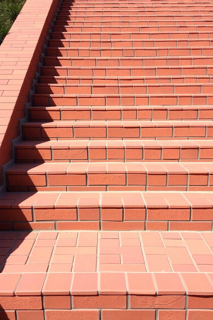 Modern Contemporary Appeal - 22 Brick Front Steps Design Ideas
